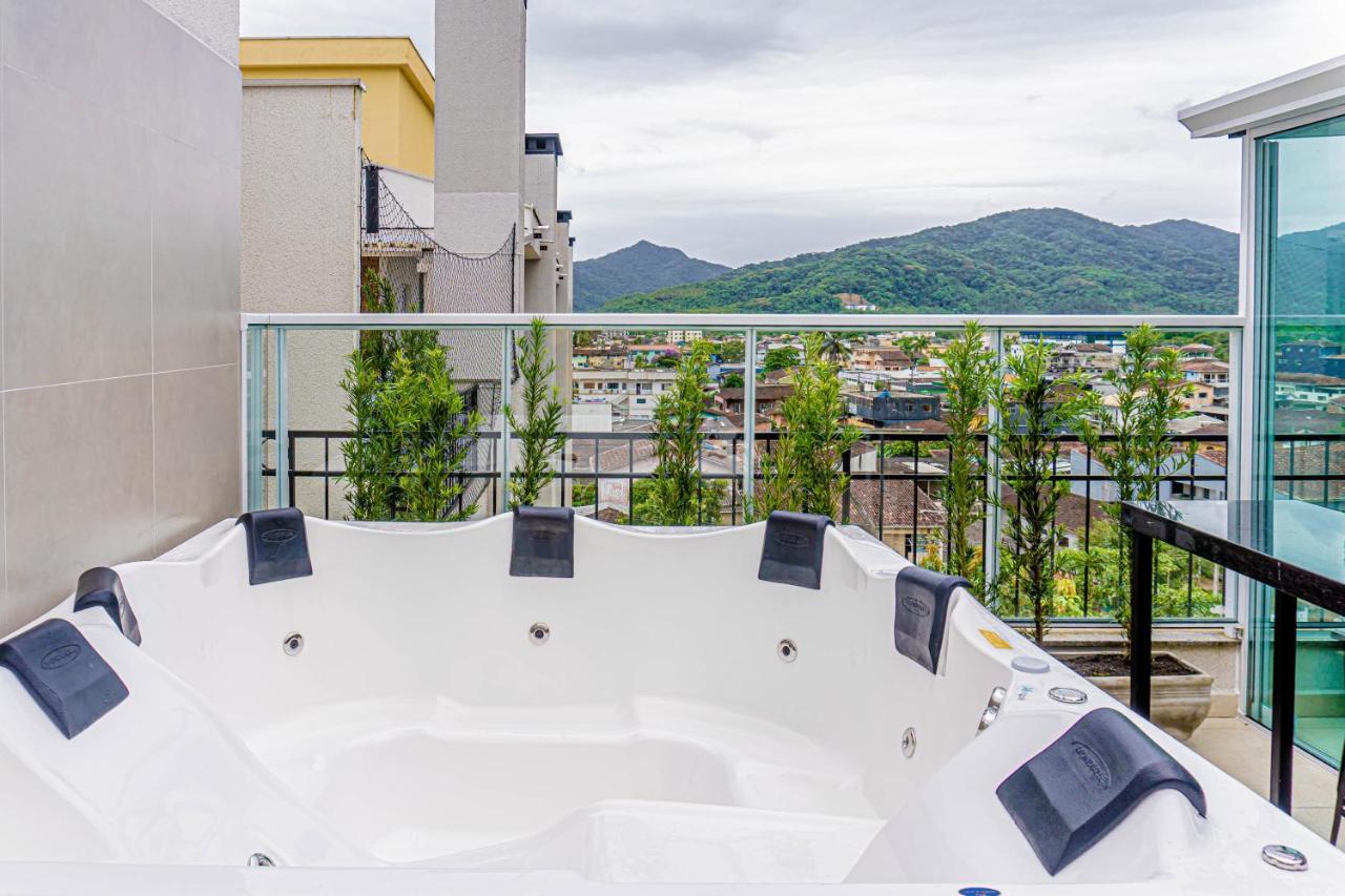 Cobertura Premium Hidro 3Quartos 2Vagas Ubatuba Kültér fotó